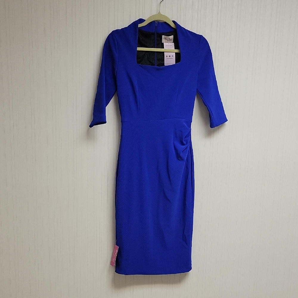 The Pretty Dress Company Blue Women's Dress Sz 8 New Old Money Office